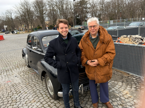 Check out all the cool cars of La Traversee de Paris