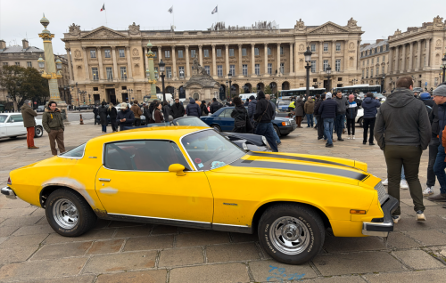 Check out all the cool cars of La Traversee de Paris