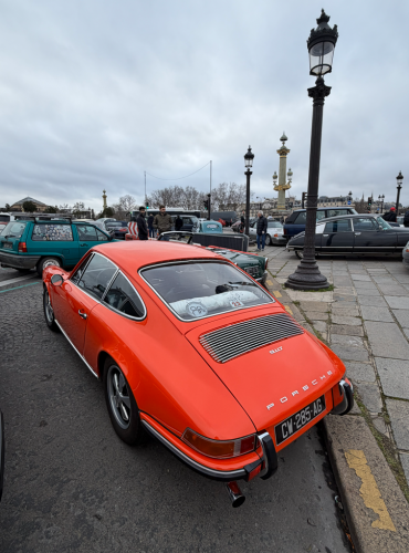 Check out all the cool cars of La Traversee de Paris