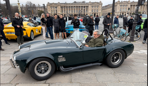 Check out all the cool cars of La Traversee de Paris