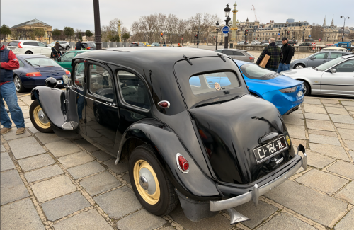 Check out all the cool cars of La Traversee de Paris
