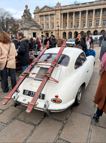Check out all the cool cars of La Traversee de Paris