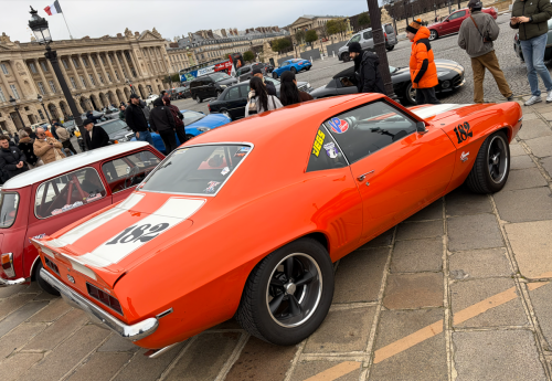 Check out all the cool cars of La Traversee de Paris