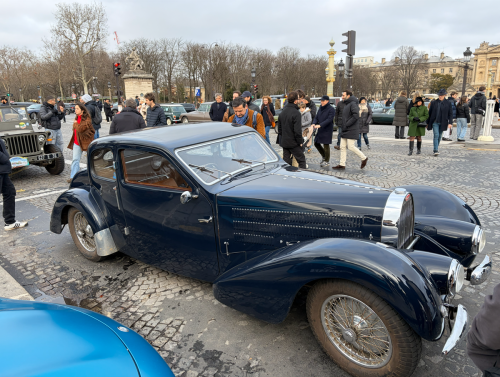 Check out all the cool cars of La Traversee de Paris