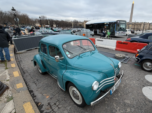 Check out all the cool cars of La Traversee de Paris