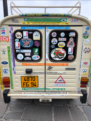 Check out all the cool cars of La Traversee de Paris