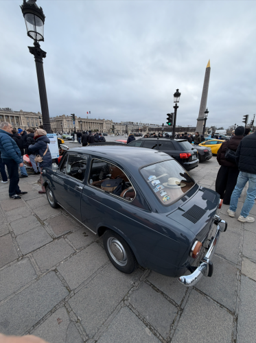 Check out all the cool cars of La Traversee de Paris