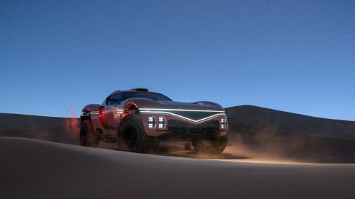 Genesis, Genesis reveals 1,100 HP, V8-powered, dune-jumping X Skorpio concept