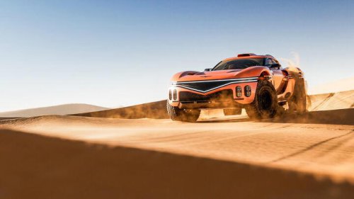 Genesis reveals 1,100 HP, V8-powered, dune-jumping X Skorpio concept