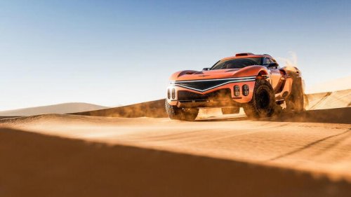 Genesis, Genesis reveals 1,100 HP, V8-powered, dune-jumping X Skorpio concept