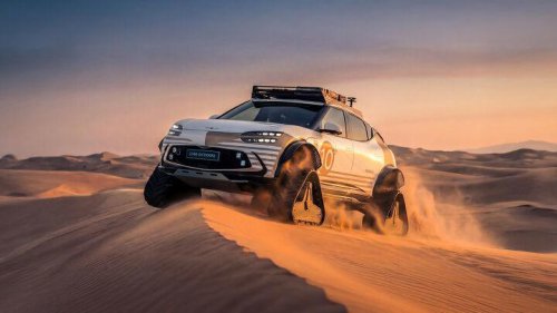 Genesis reveals 1,100 HP, V8-powered, dune-jumping X Skorpio concept