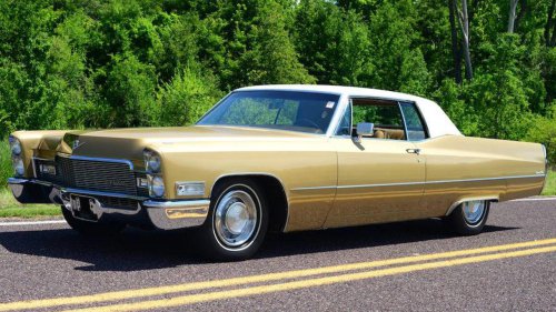 The 1968 Cadillac DeVille delivers comfort but fuel costs were never part of the plan
