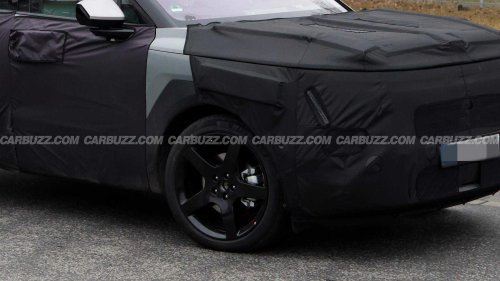 Hyundai, Next-gen Hyundai Tucson spied hiding boxy new shape under heavy camouflage
