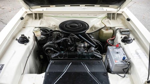 The Ford Capri was a gorgeous coupe available with a V4 engine