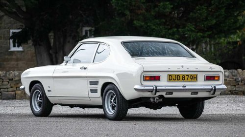 The Ford Capri was a gorgeous coupe available with a V4 engine