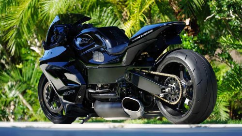 The 420-horsepower turbine motorcycle that shouldn't exist