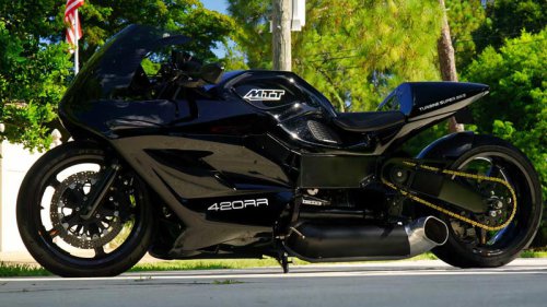 The 420-horsepower turbine motorcycle that shouldn't exist