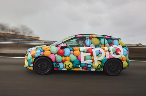 Conduciendo el nuevo prototipo EV Epiq de Skoda