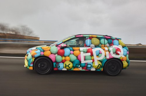 Conduciendo el nuevo prototipo EV Epiq de Skoda