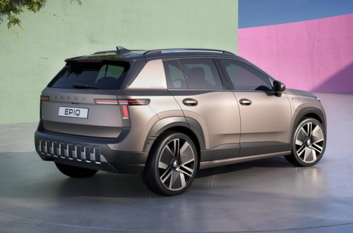 Conduciendo el nuevo prototipo EV Epiq de Skoda