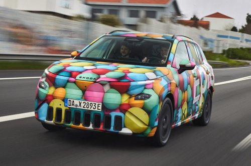 Conduciendo el nuevo prototipo EV Epiq de Skoda