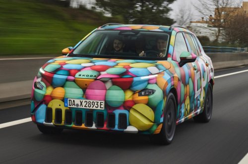 Conduciendo el nuevo prototipo EV Epiq de Skoda