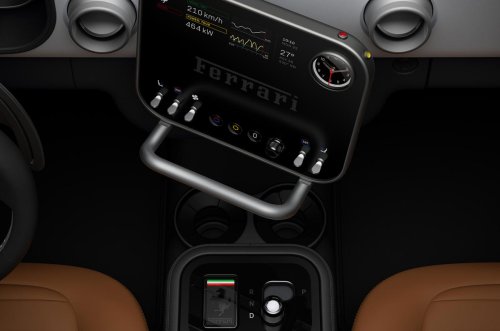 Ferrari, Ferrari revela el nombre y el interior de su primer coche eléctrico