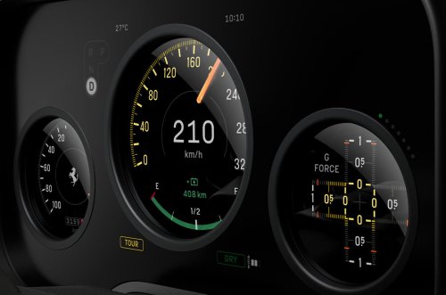 Ferrari revela el nombre y el interior de su primer coche eléctrico