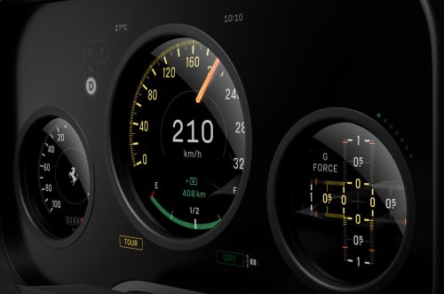 Ferrari revela el nombre y el interior de su primer coche eléctrico
