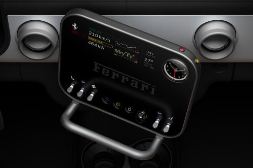Ferrari, Ferrari revela el nombre y el interior de su primer coche eléctrico