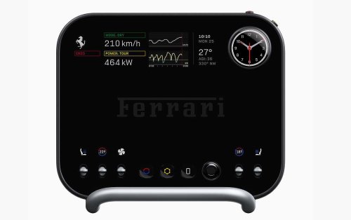 Ferrari muestra el revolucionario interior del Luce, que se desvelará en mayo