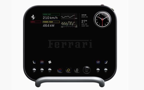 Ferrari, Ferrari muestra el revolucionario interior del Luce, que se desvelará en mayo