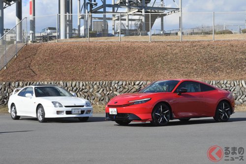 ホンダ「新型プレリュード」の“エアロ仕様”に注目!「5代目から6代目」でどう変わった?「24年分の進化」は“常用速度”で効果抜群?走りを“レベルアップ”するアクセサリーを検証!