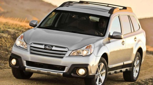 Every generation of the Subaru Outback