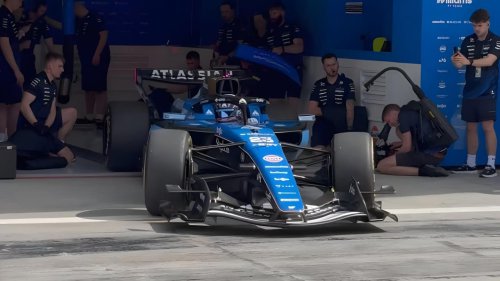 Sainz y Albon vuelven a subirse al Williams FW48 antes del test de Baréin