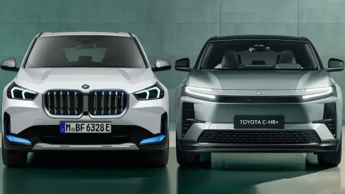 Toyota C-HR o BMW iX1, ¿cuál es el mejor coche eléctrico elevado para ciudad?