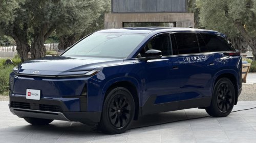 2027 Toyota Highlander goes electric with 320 miles of range and an actually interesting design