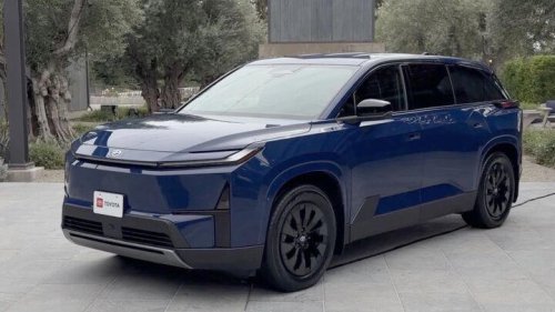 2027 Toyota Highlander is a three-row EV with Toyota's biggest battery