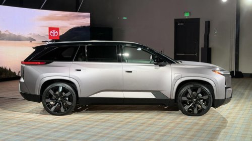 2027 Toyota Highlander goes electric with 320 miles of range and an actually interesting design