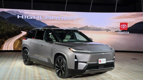 2027 Toyota Highlander goes electric with 320 miles of range and an actually interesting design