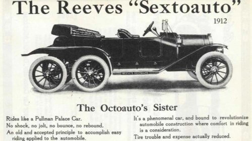 One entrepreneur experimented with eight-wheeled cars over 100 years ago