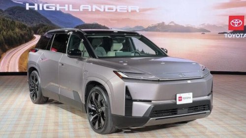 2027 Toyota Highlander is a three-row EV with Toyota's biggest battery