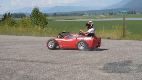 This 130-HP Corvette bed is the ultimate man-child machine