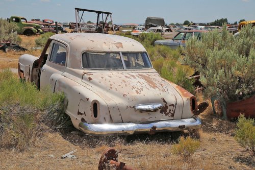 Joyas del desguace: Jim’s Vintage Automotive, Idaho
