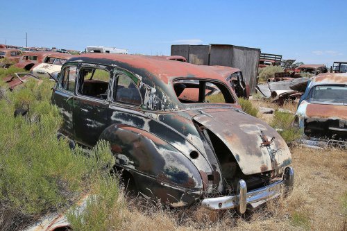 Joyas del desguace: Jim’s Vintage Automotive, Idaho