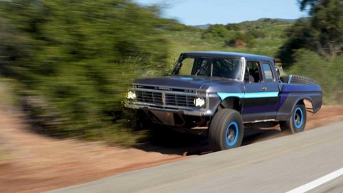 Ford, Chevy, Sorry Ford nuts, this F-100 pre-runner is actually a Chevy underneath