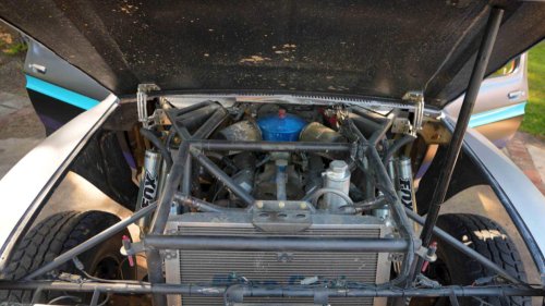 Ford, Chevy, Sorry Ford nuts, this F-100 pre-runner is actually a Chevy underneath