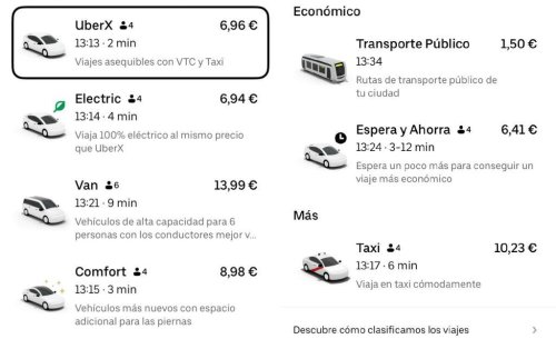 Pagar menos por un Uber ya es posible, pero no de la forma habitual