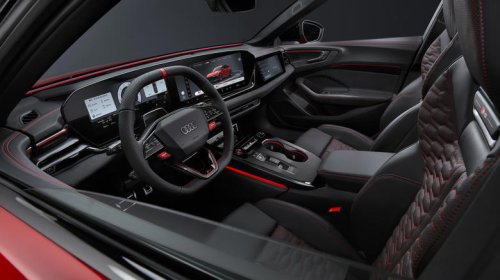Even the new Audi RS5 itself looks shocked by how powerful its PHEV V6 is