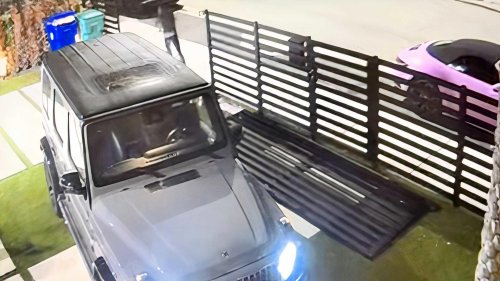Ferrari, Rare Ferrari stolen in Miami as suspects wear only socks